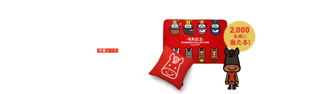 C賞 WINNERSクッションブランケット