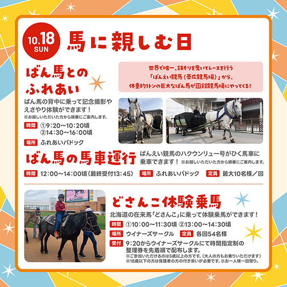 馬に親しむ日(1)