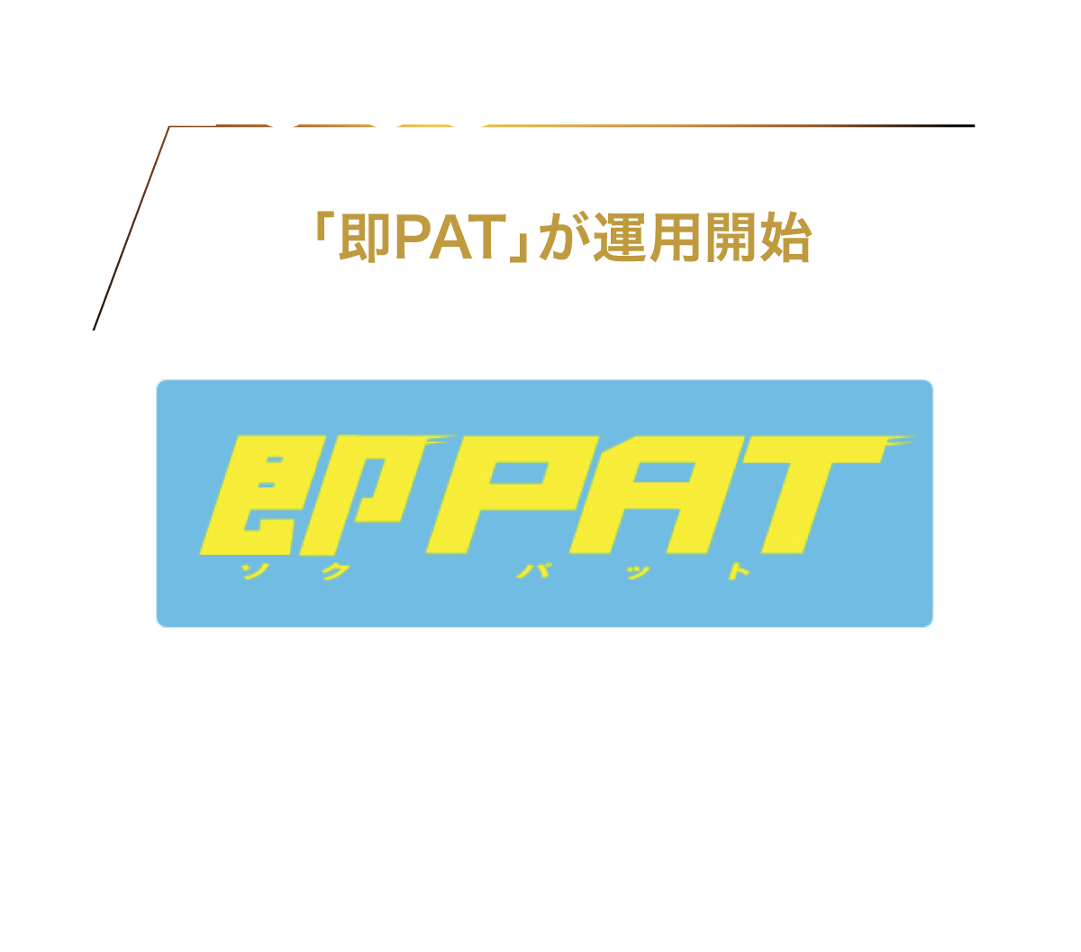 2005 6月 「即PAT」が運用開始 JRA指定の銀行に口座を持っていれば、即日加入でき、その日から馬券を購入できる時代に。対象金融機関は順次追加され、2026年現在9つの銀行と1つのQR決済で新規加入できる。