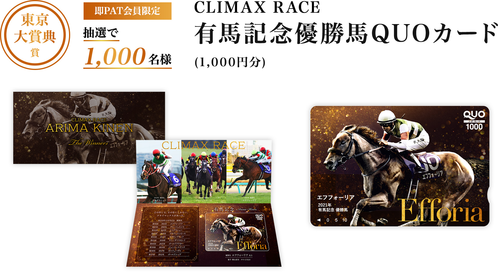 ܓT PAT@I1,000l CLIMAX RACE LnLODnQUOJ[hi1,000~j